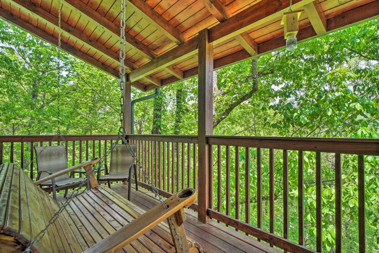 Pigeon Forge Cabin Sauna, Saltwater Pool And Views! セバービル エクステリア 写真